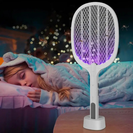 Weidasi WD-979 Electric Fly Mosquitoes Bat Insect Racket With LED Light