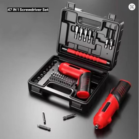 Rechargeable 47 in 1 Cordless Smart Screwdriver Tools Set