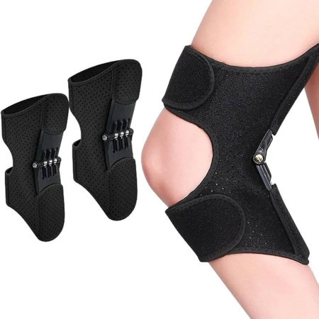 2 Pcs Spring Power Knee Pad
