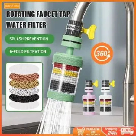 6 Layer Roated Water FIlter Tap Pro (2 PCS)