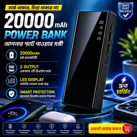 PowerGo Pro™ 20,000mAh High-Capacity Power Bank - P3
