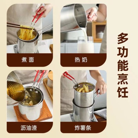 Smart Deep Frying Pot – Perfect for Tempura, Fries & More!